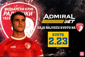 AdmiralBet daje najveću kvotu na trijumf Kragujevčana u "derbiju imenjaka"!